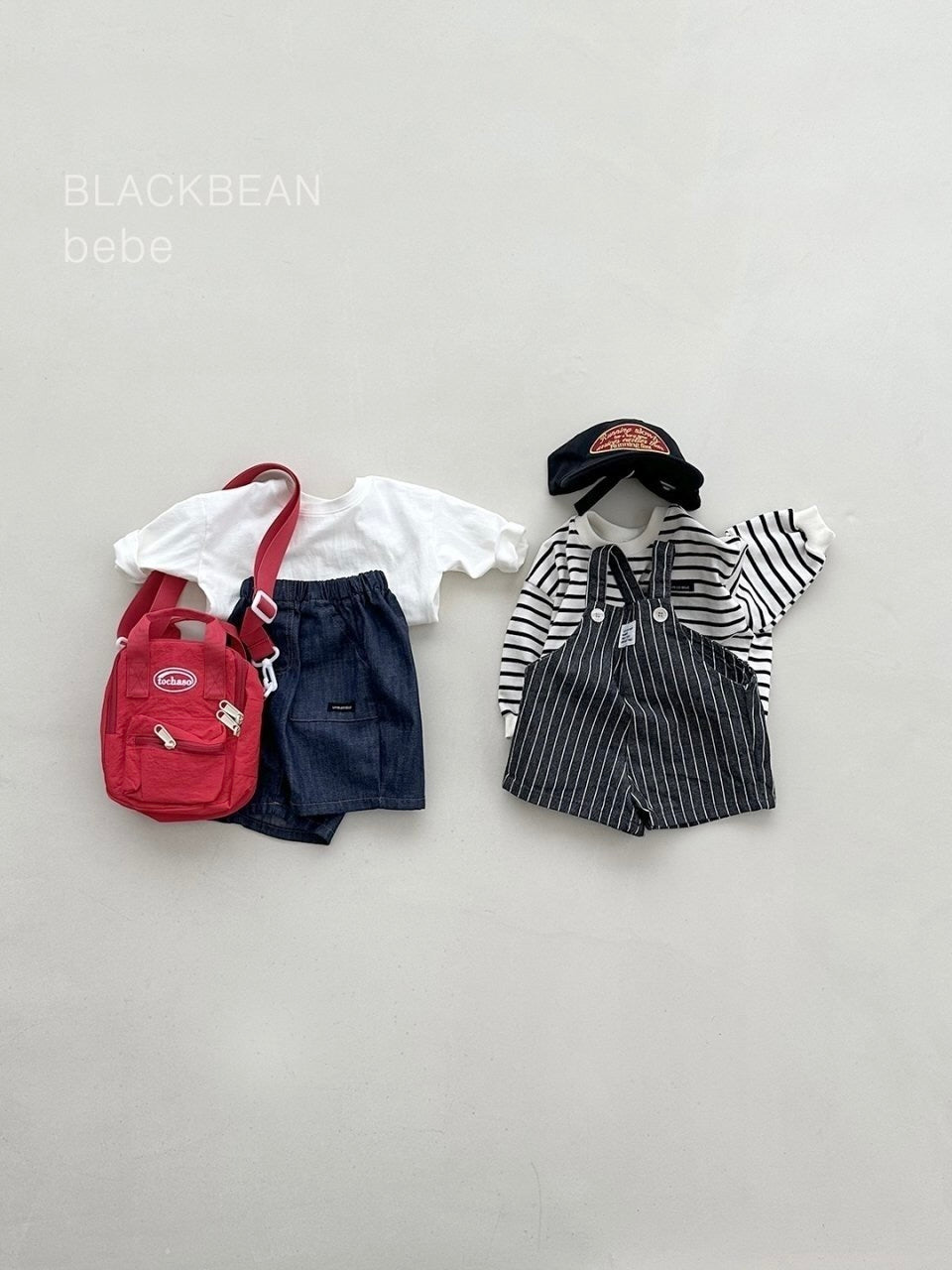 Rich overall set (with T shirt)