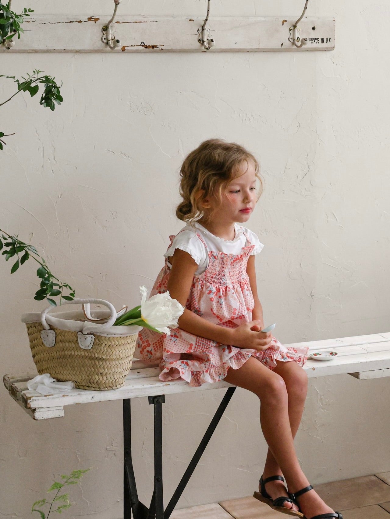 Berry sleeveless blouse