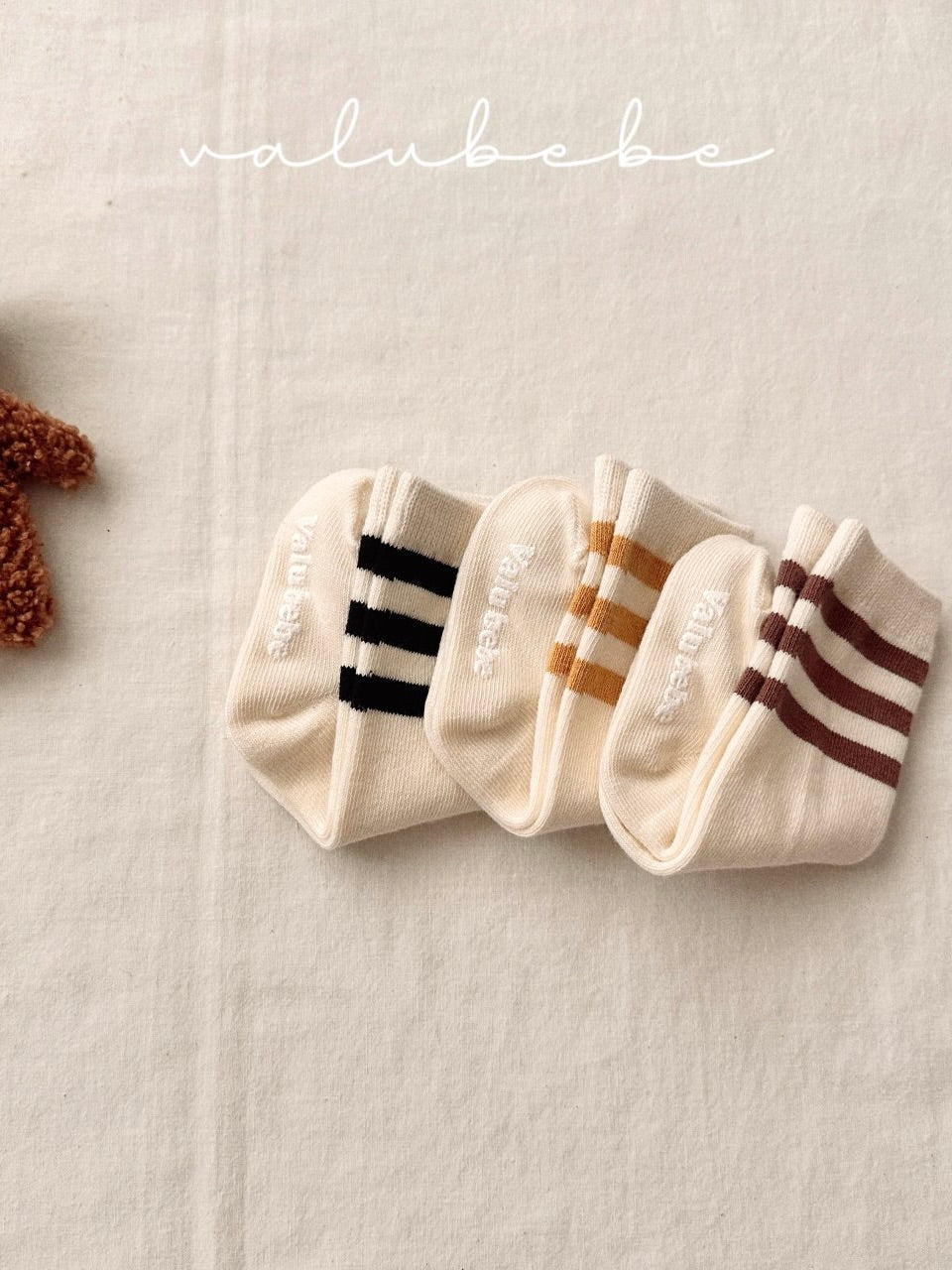 Basic line socks set