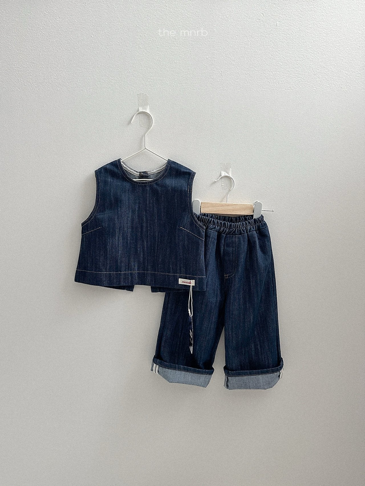 Non-fade denim pants