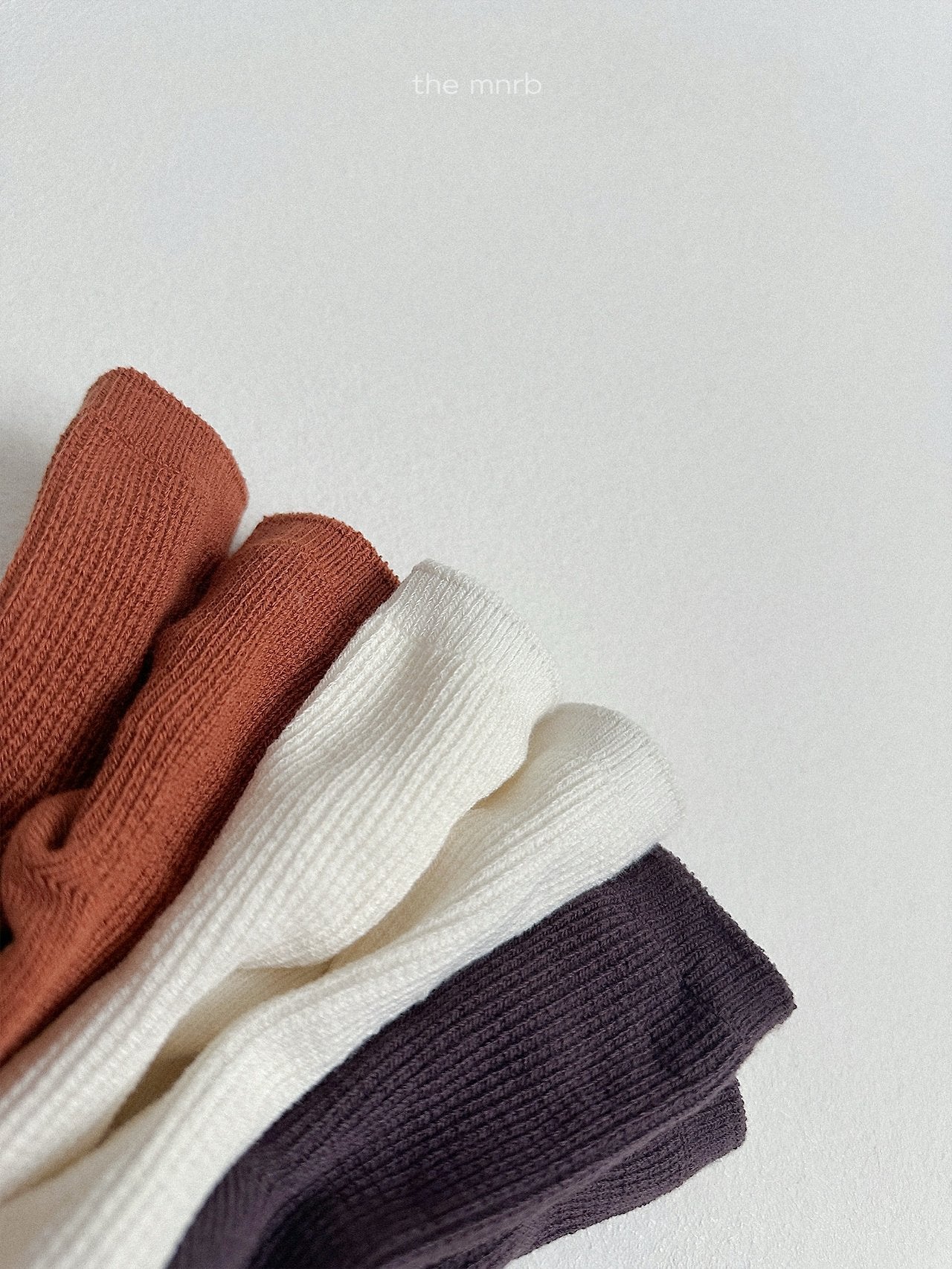 Basic waffle socks (3 piece set)