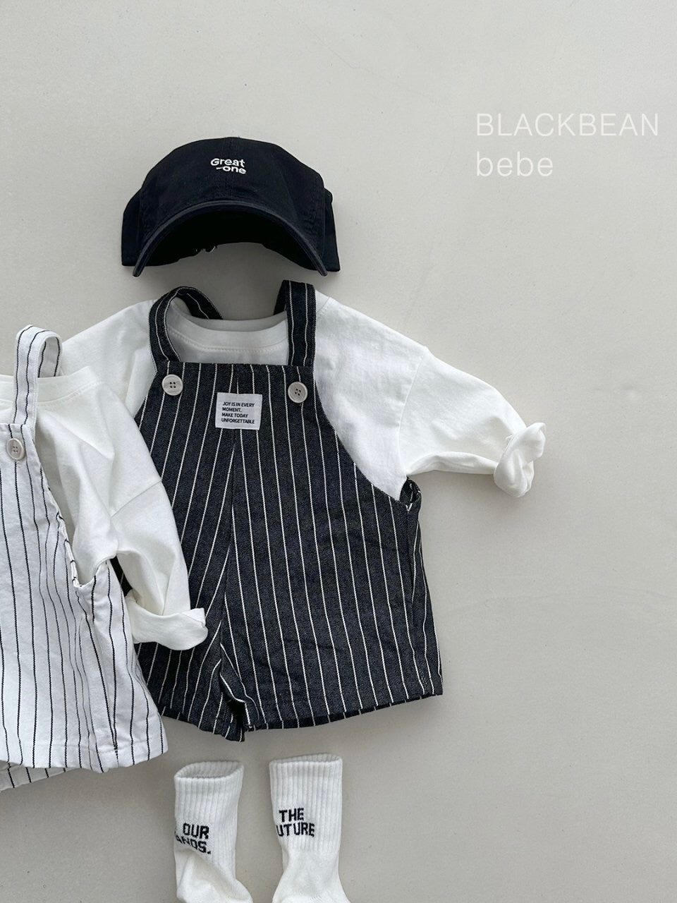 Rich overall set (with T shirt)