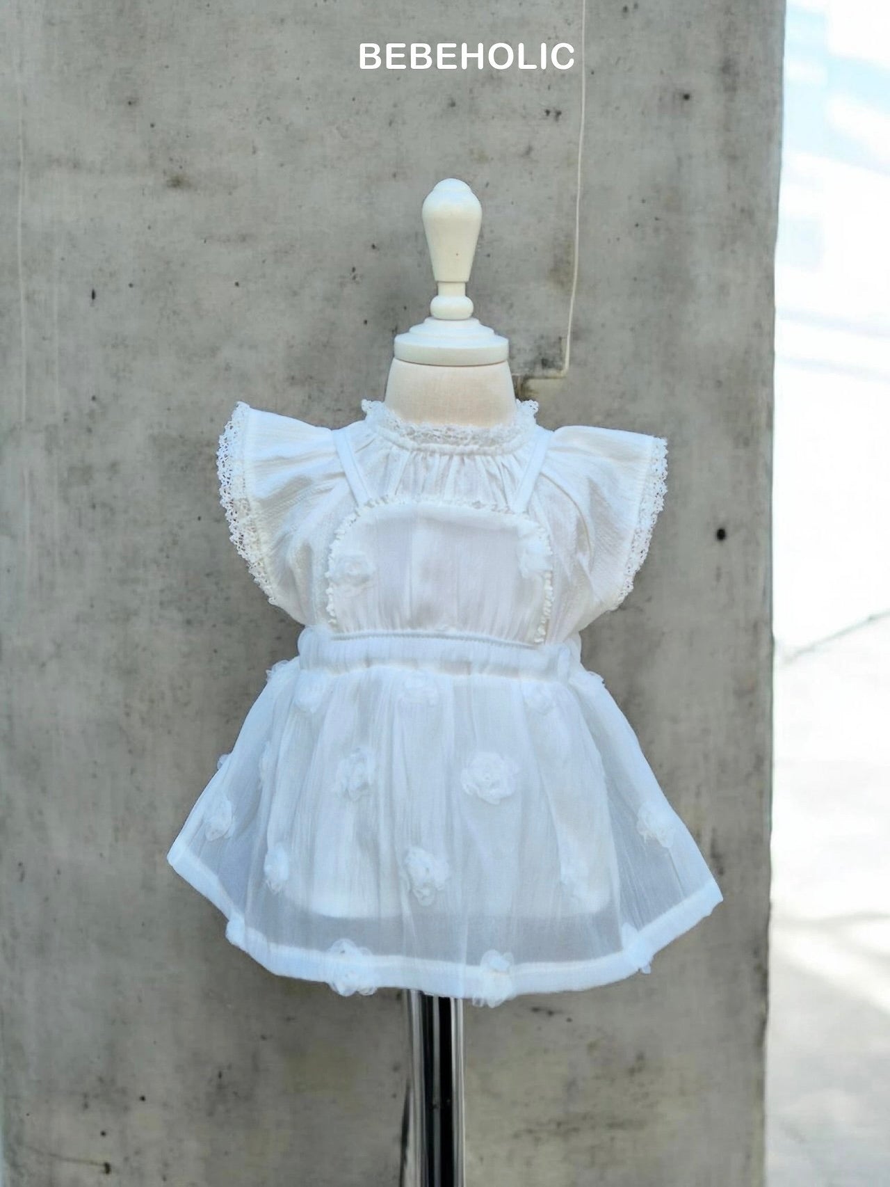 Rose apron skirt