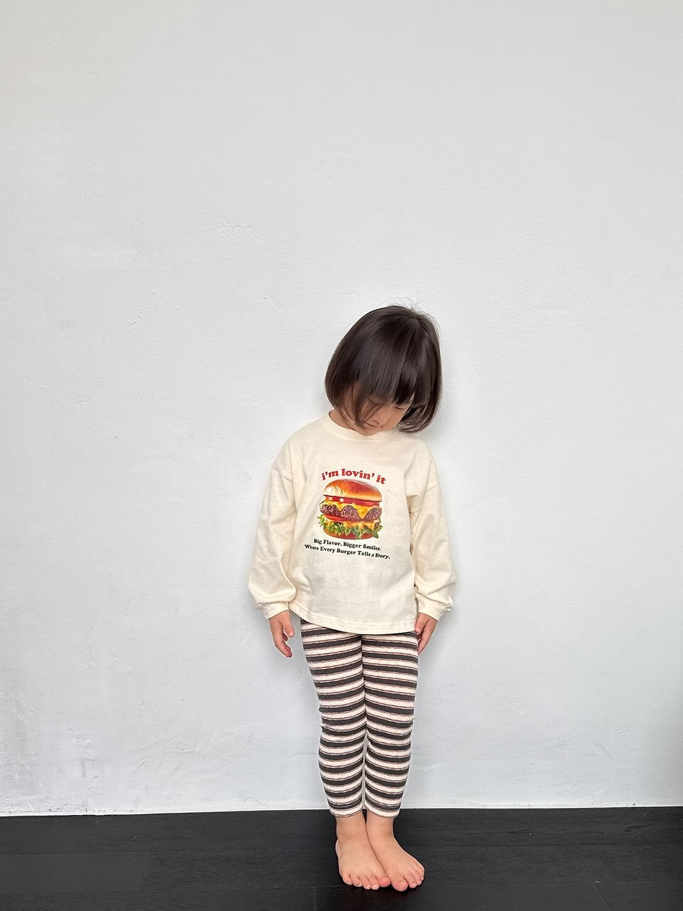Hamburger long sleeve T