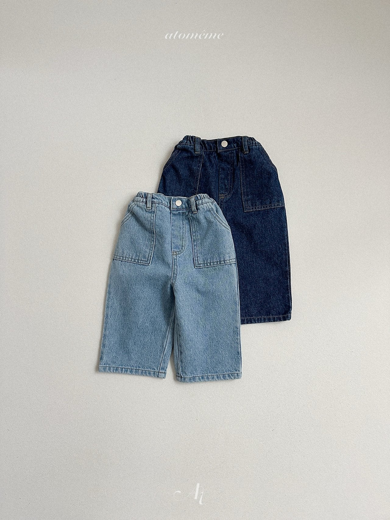 Honeybee faded denim pants
