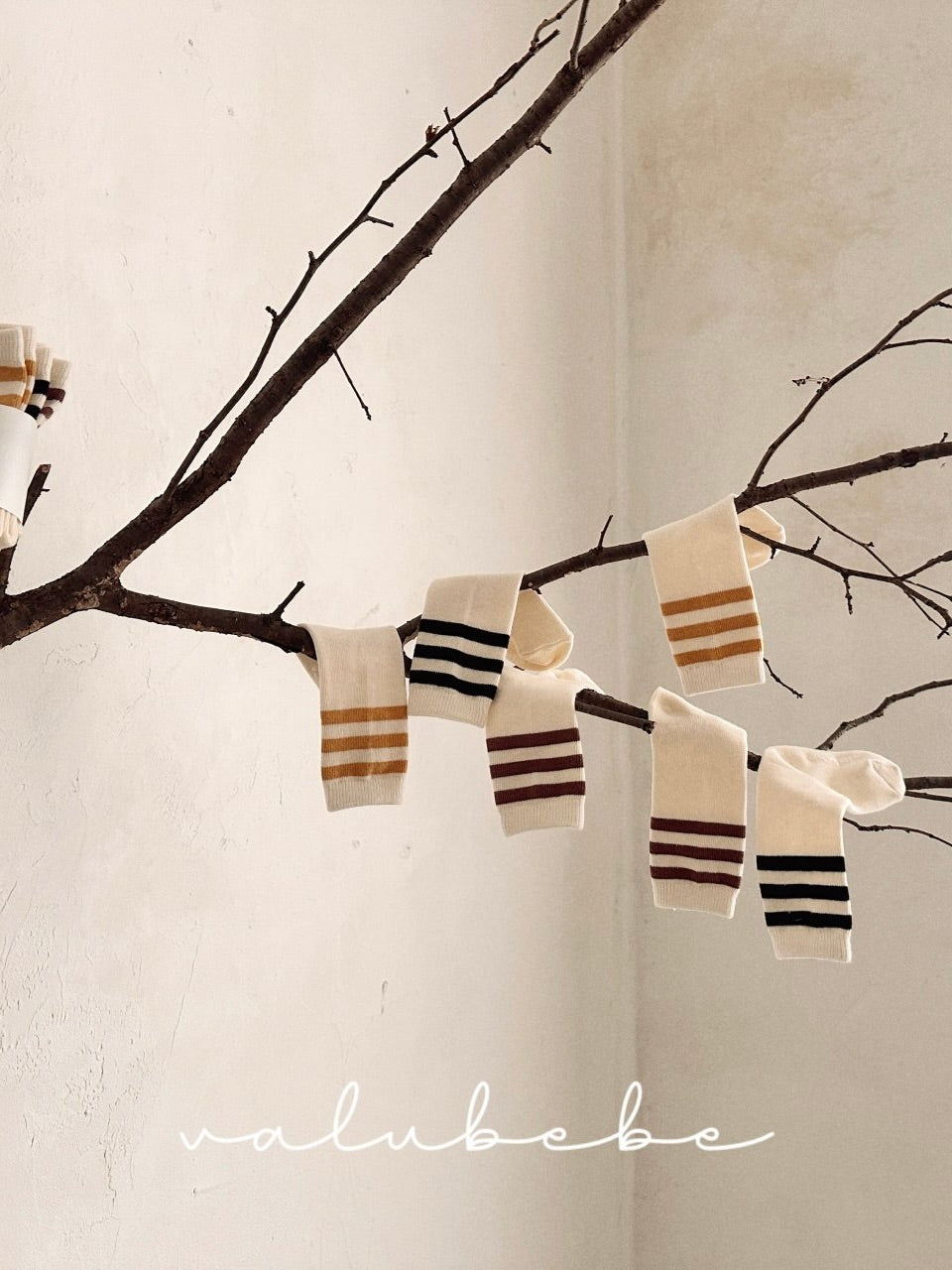 Basic line socks set