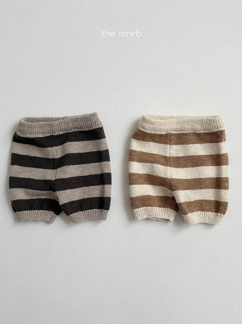Striped knit pants
