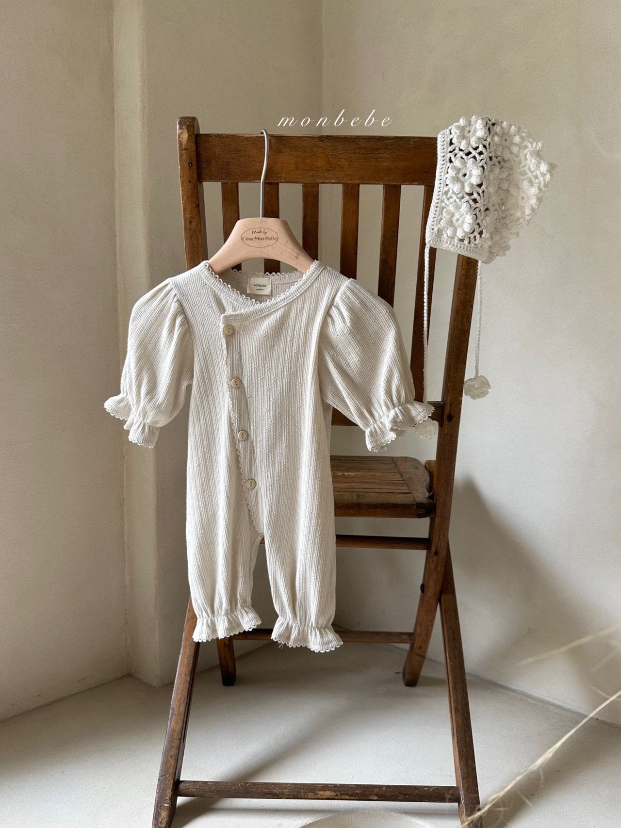 Selina newborn rompers