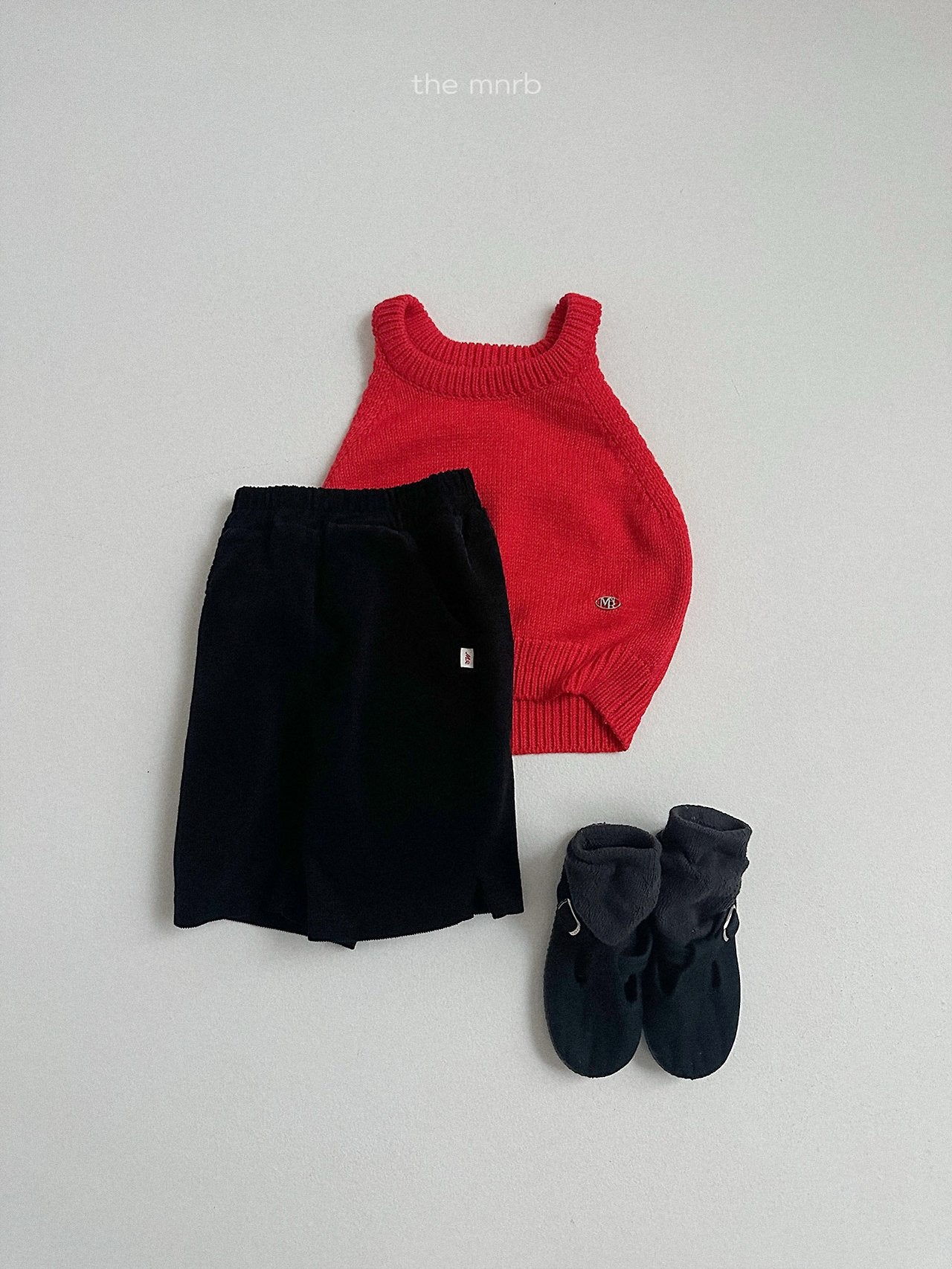 Corduroy capri pants