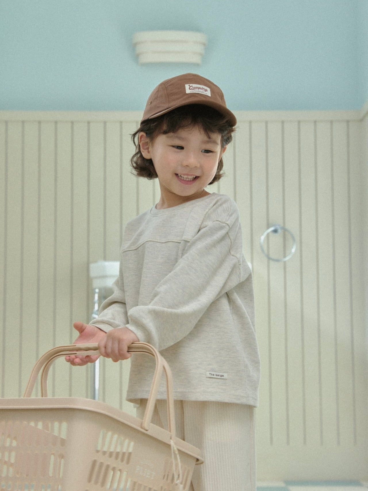 Contrast long sleeve T