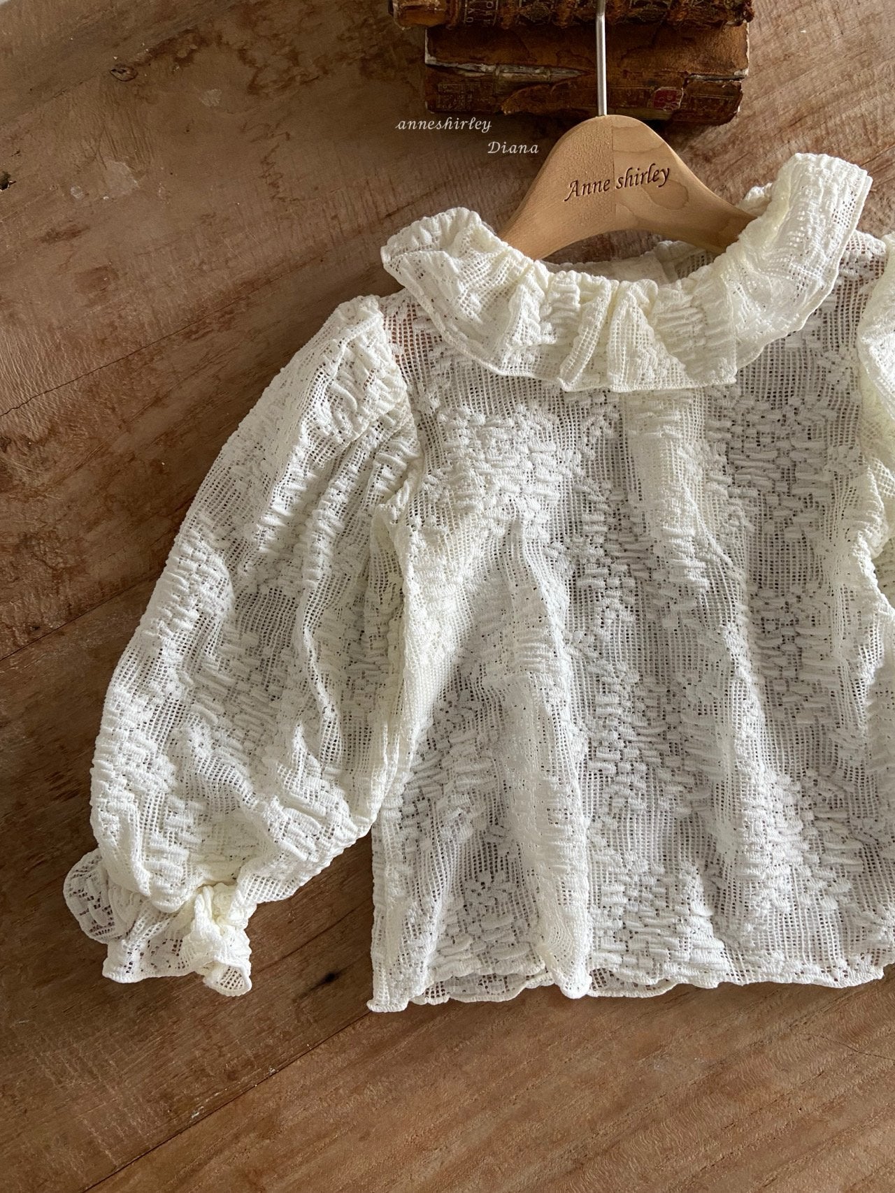 Laurent frill blouse