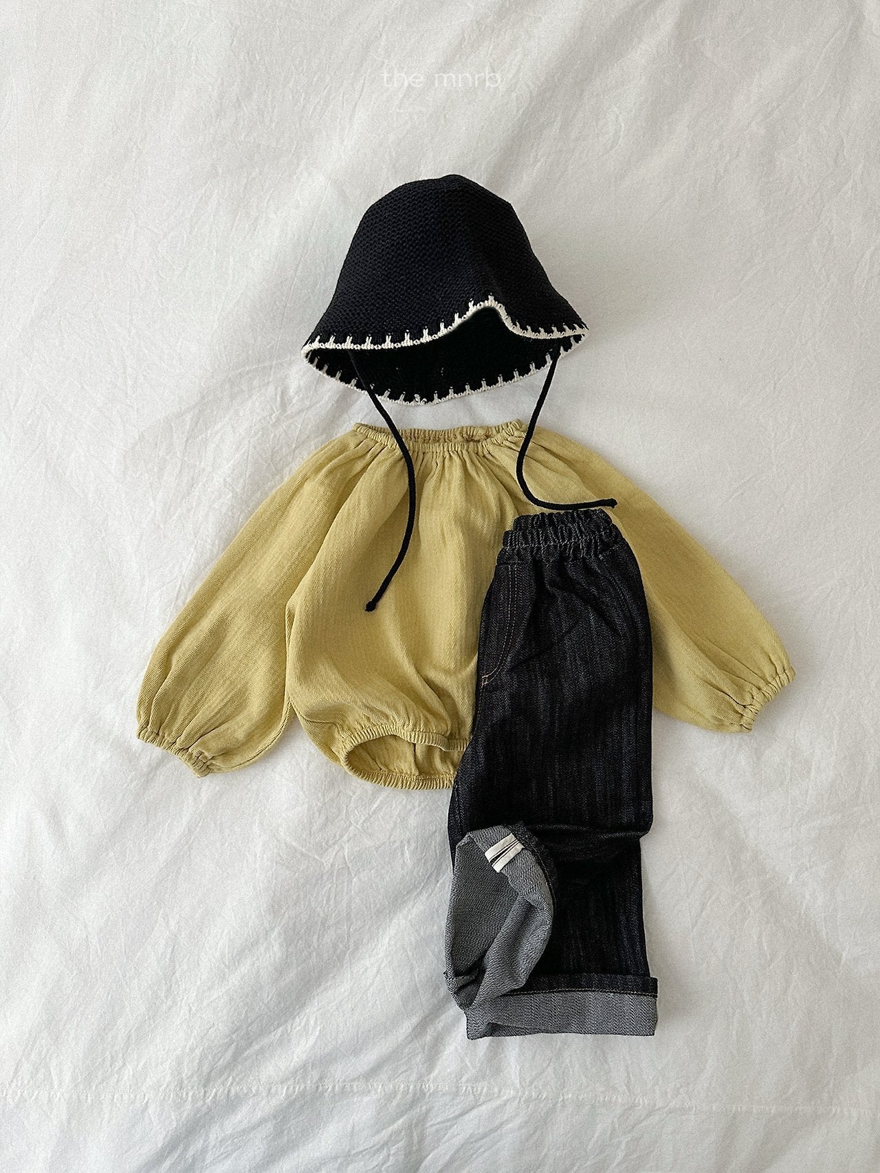 Non-fade denim pants
