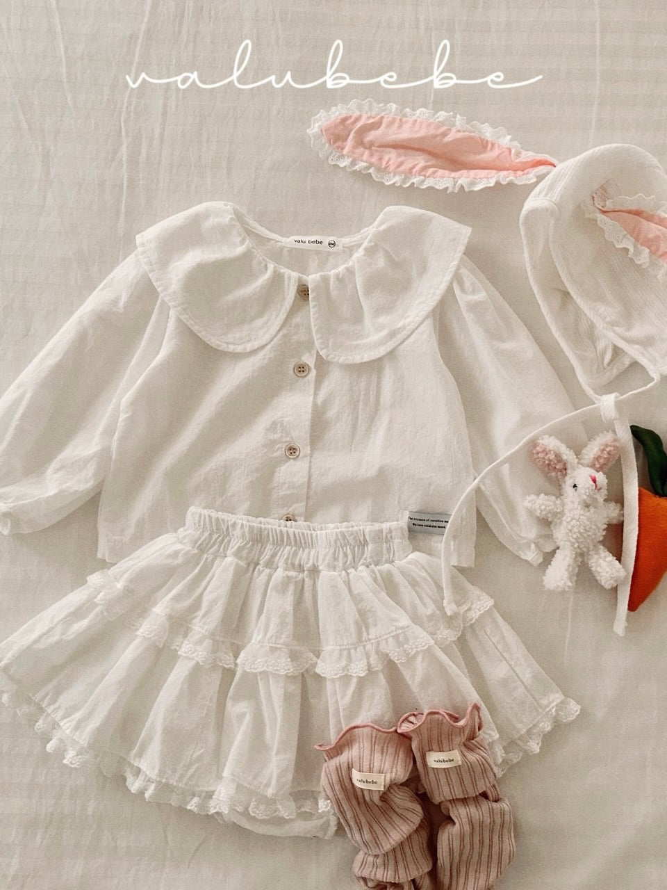 Annie big collar blouse