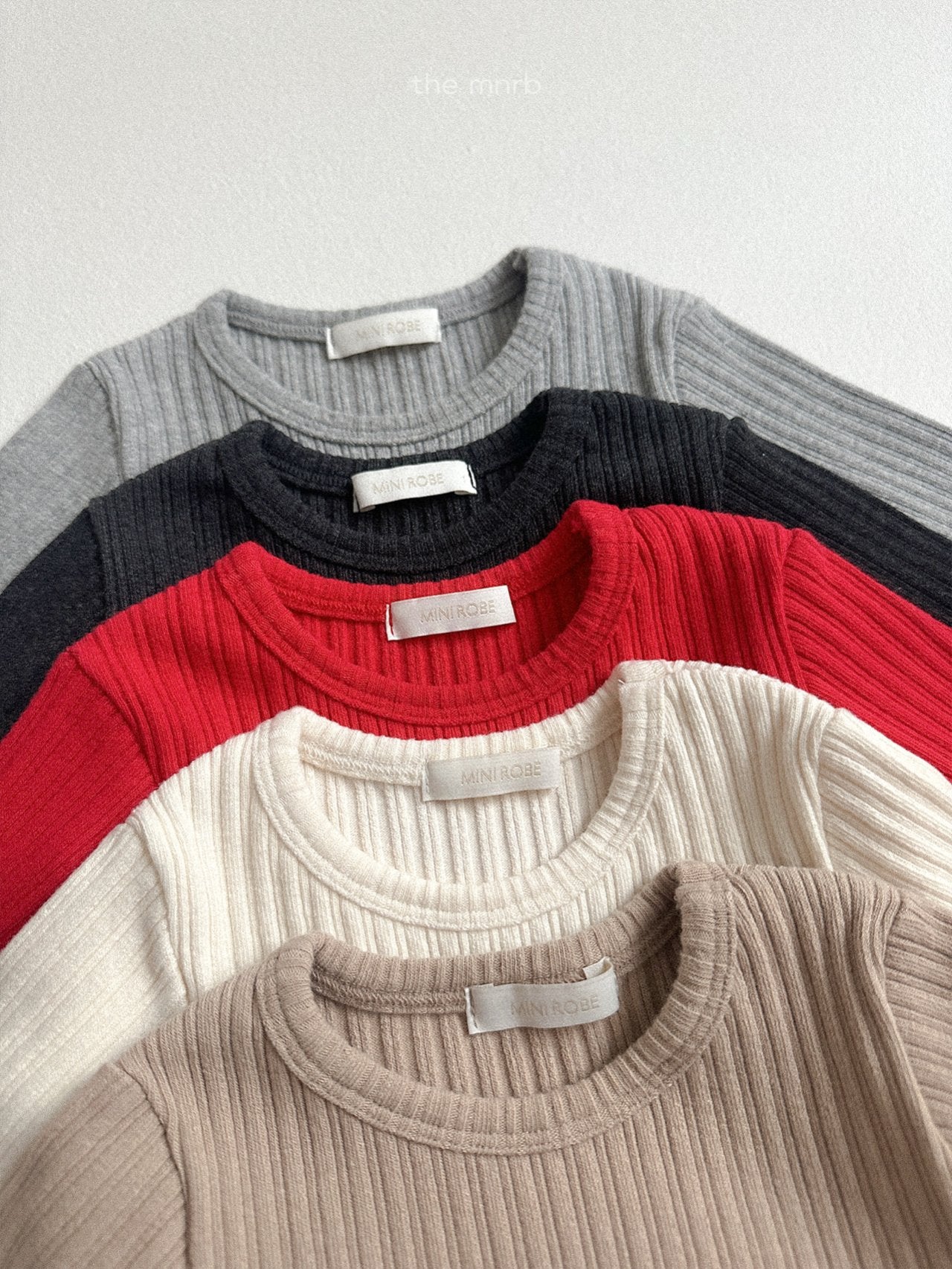 Winter ribbed T-shirt