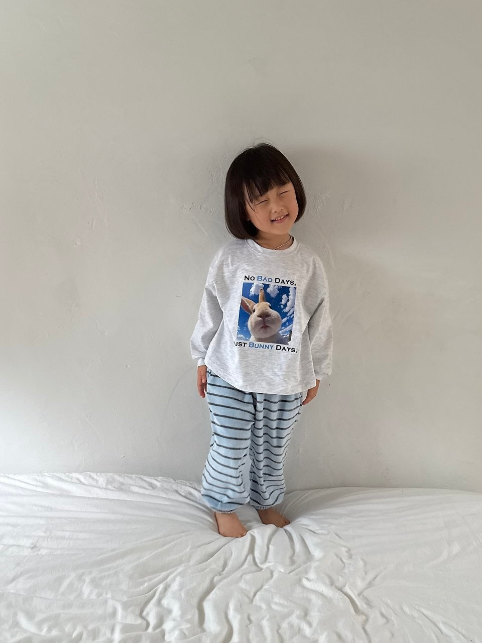 Flying bunny long sleeve T