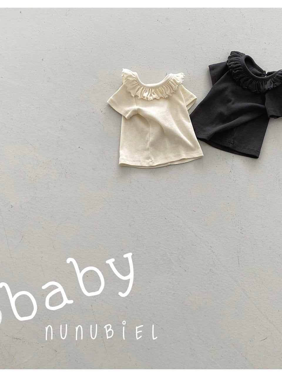 Bebe ribbed frill T shirts