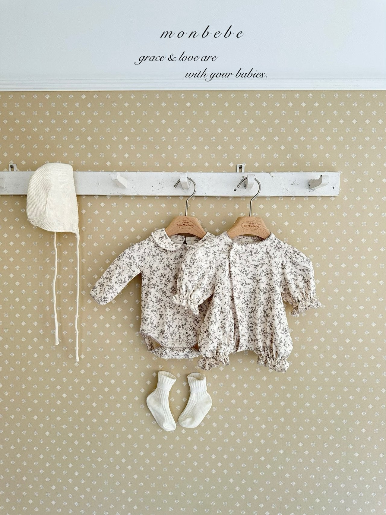 Natural glory rompers