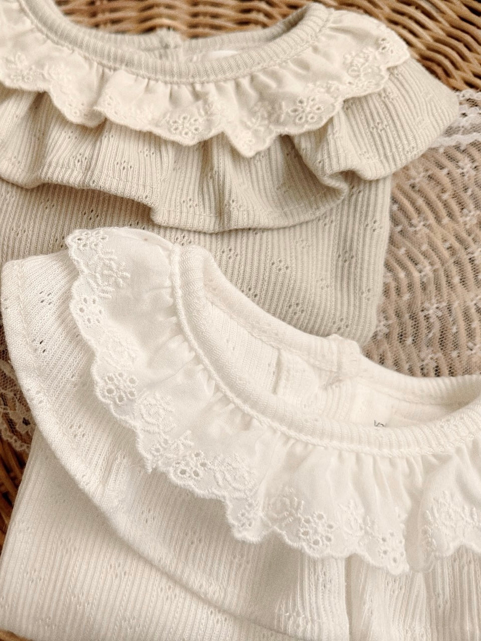 Ive lace frill T shirt