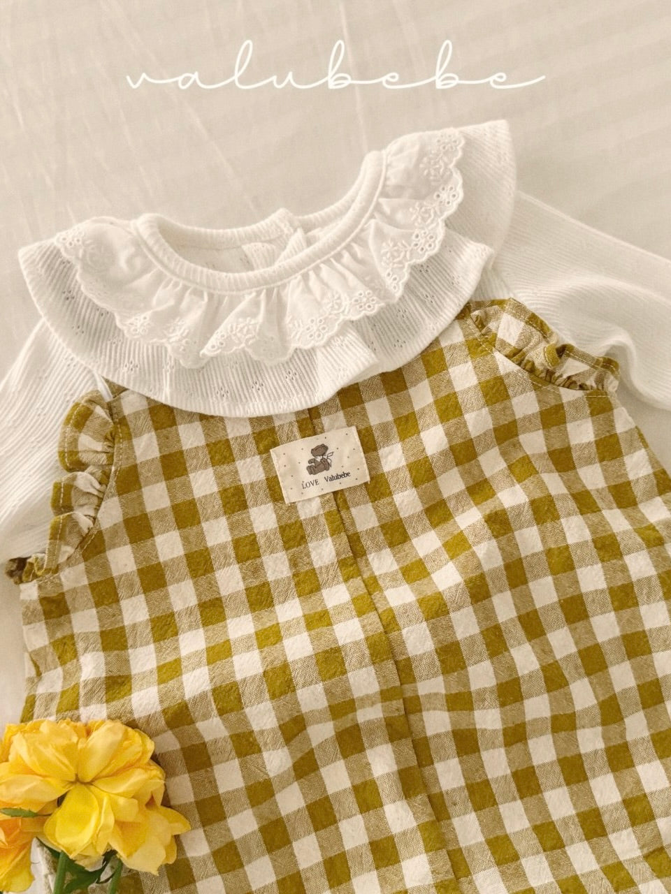 Ive lace frill T shirt