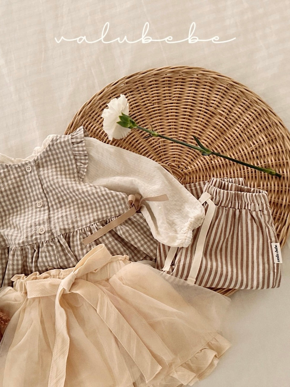 Ribbon tulle skirt bloomer