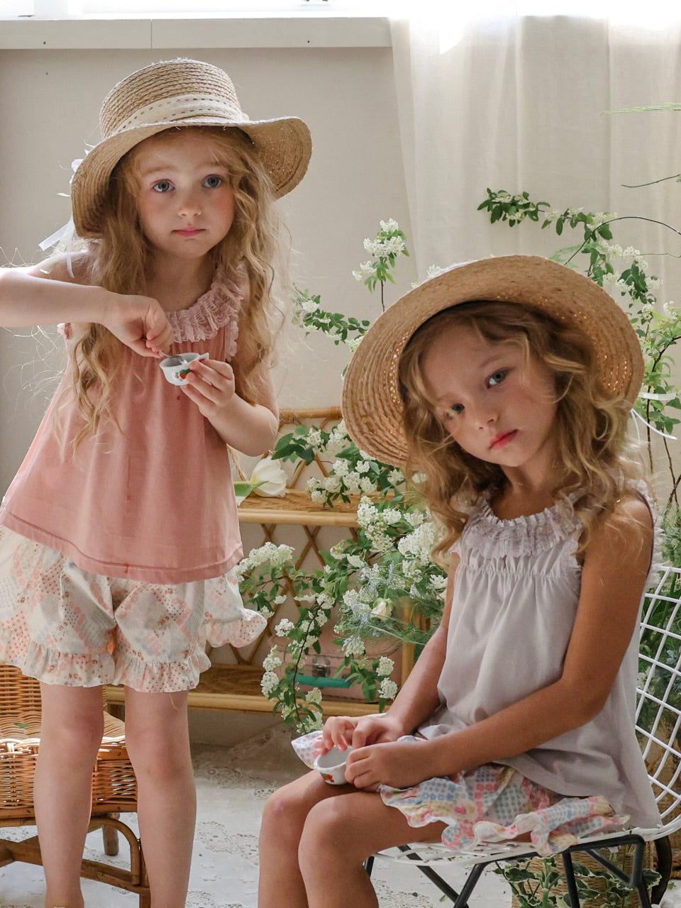 Berry sleeveless blouse