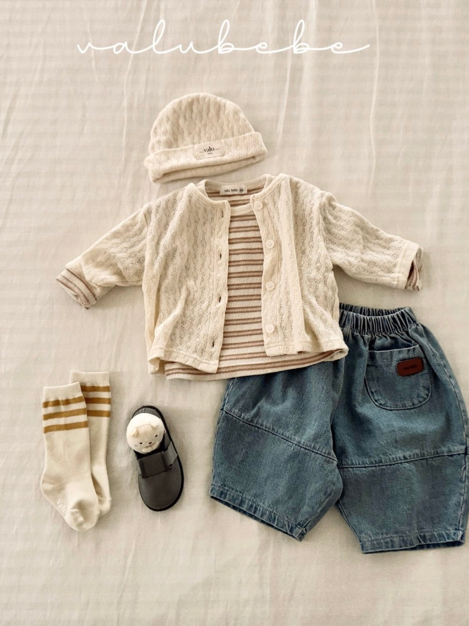 Basic line socks set