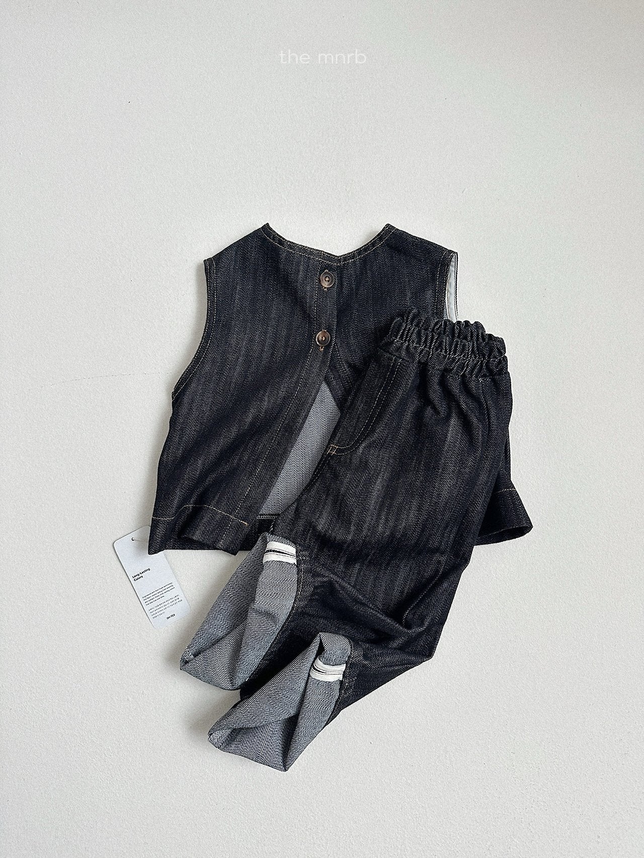 Non-fade denim pants