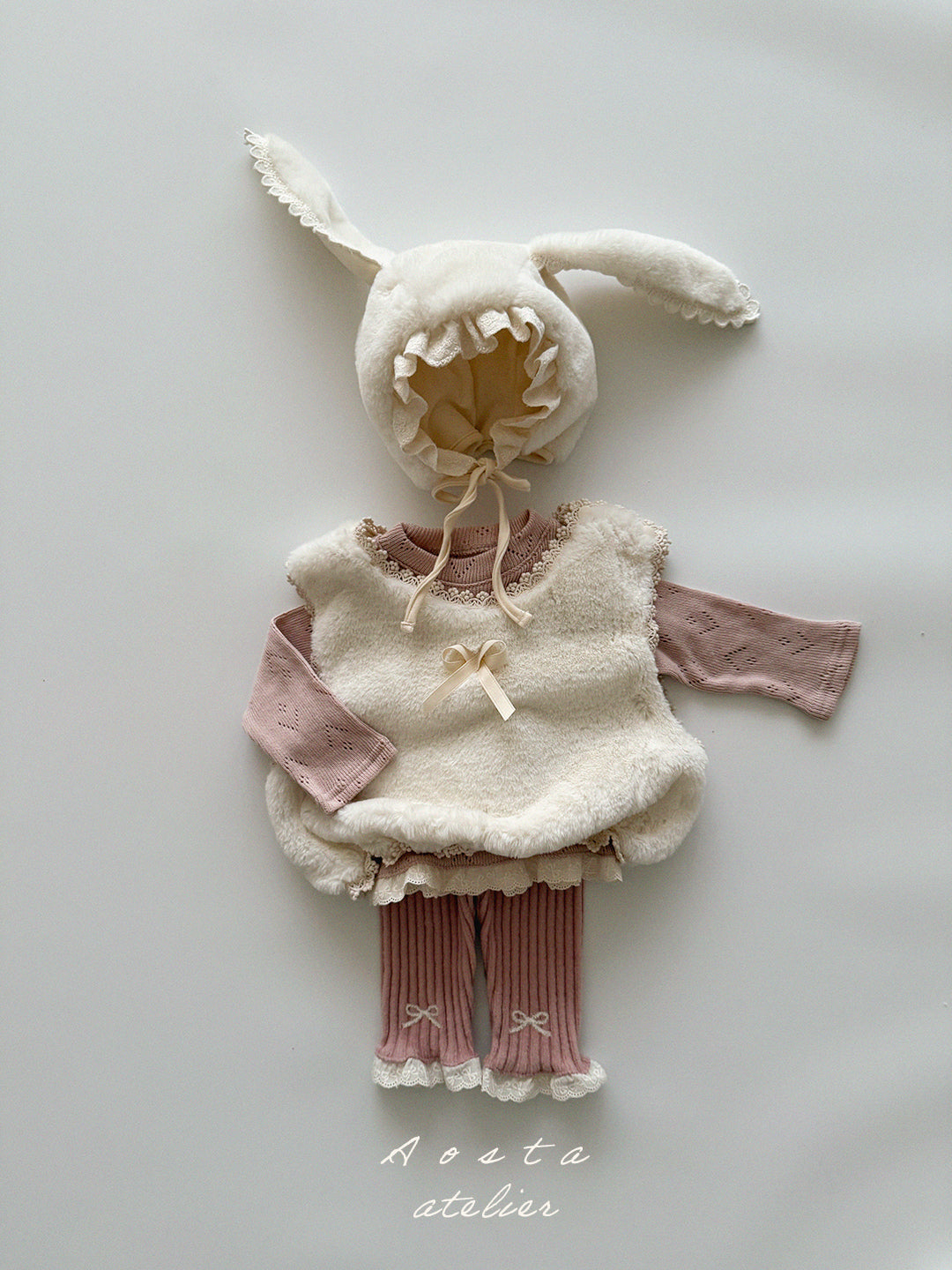Fur bunny hat
