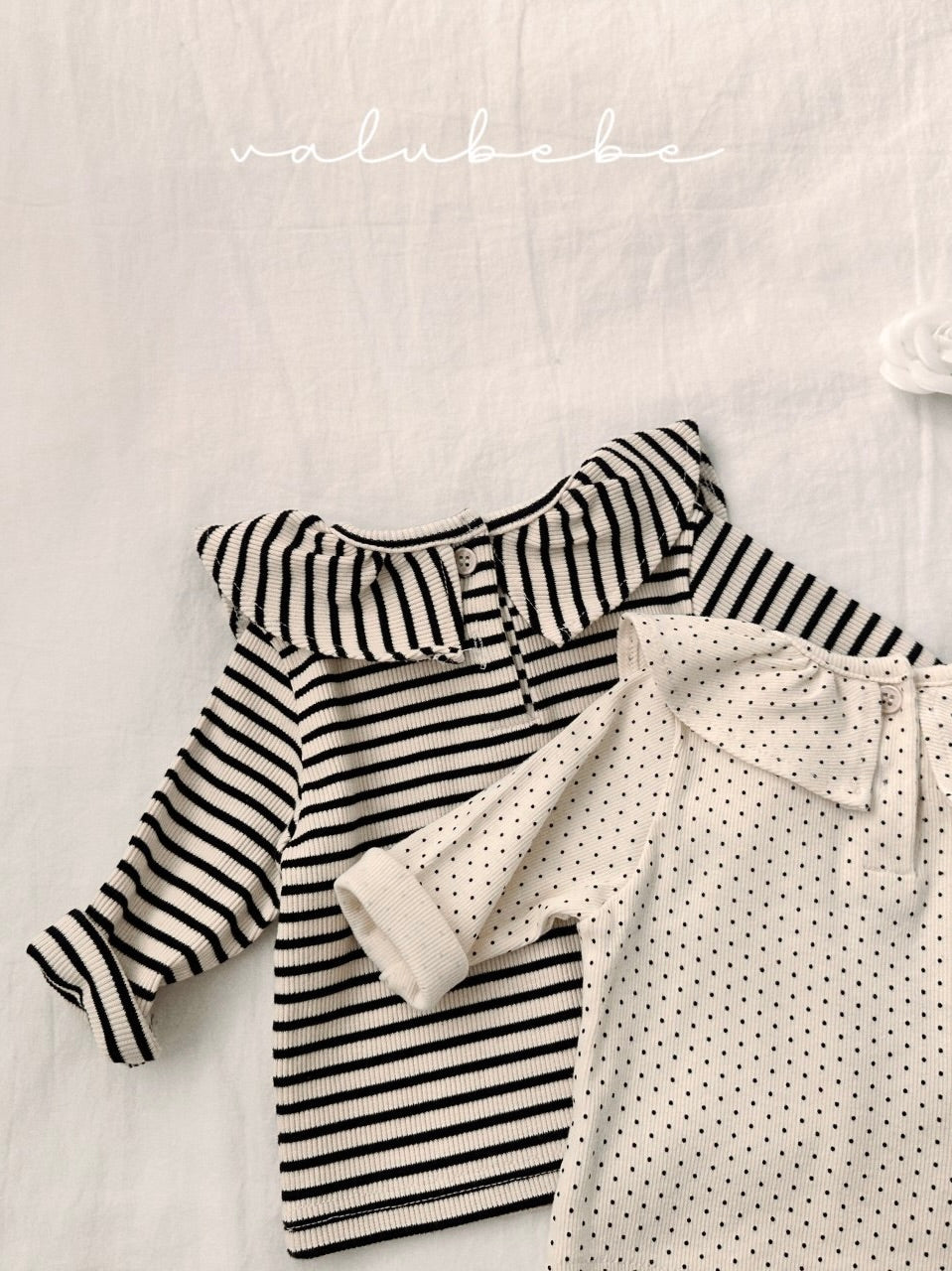 Mini ribbon frill T