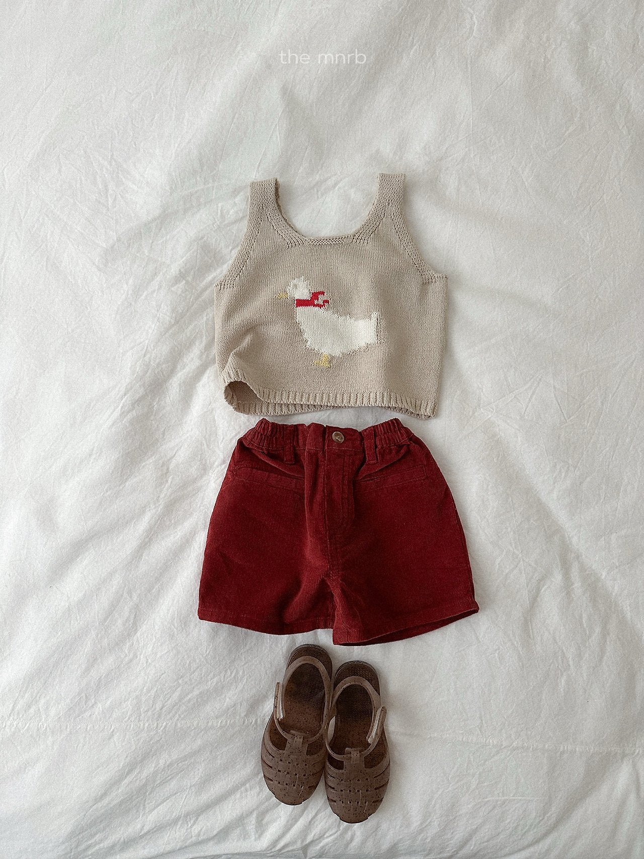 Duck knit vest