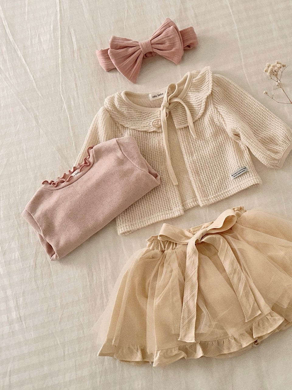 Ribbon tulle skirt bloomer