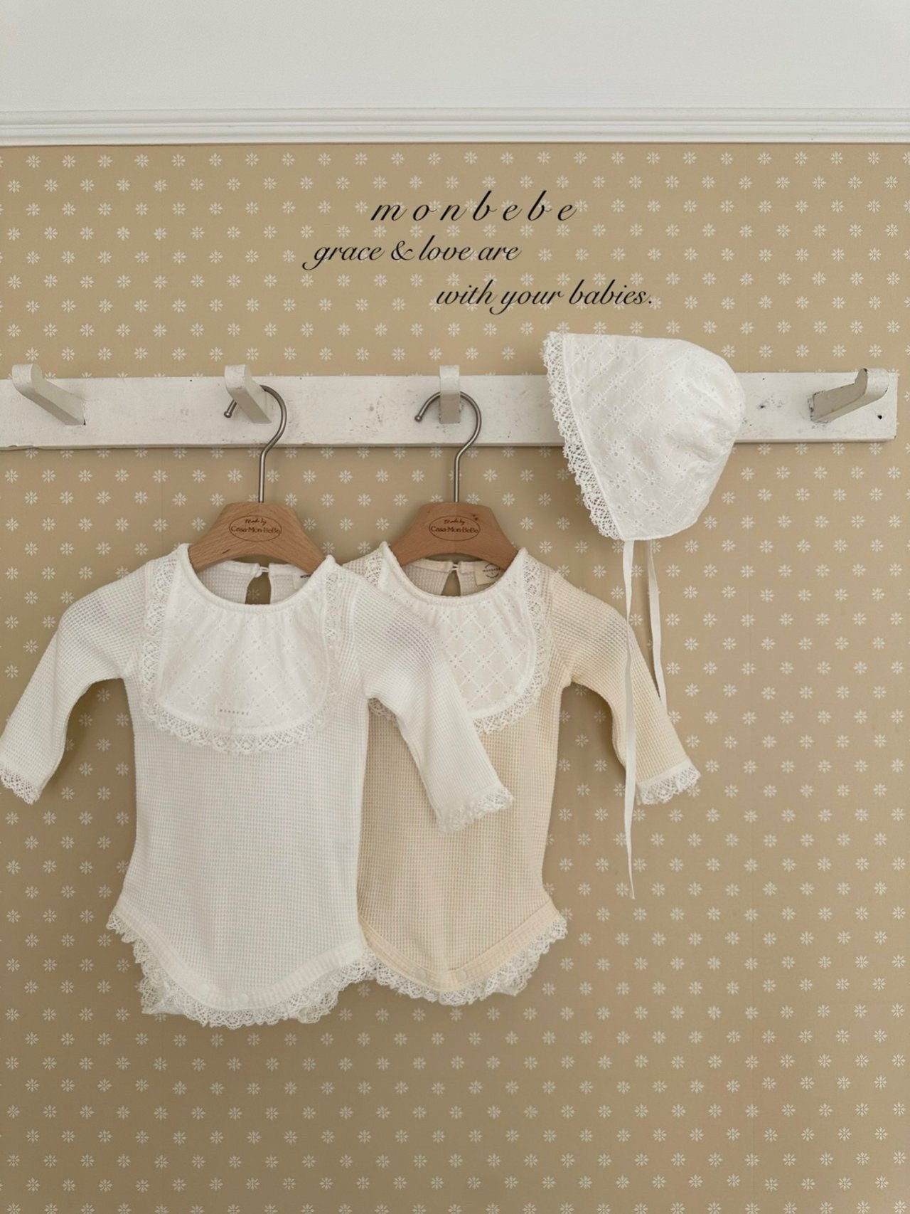 Bebe bib lace rompers