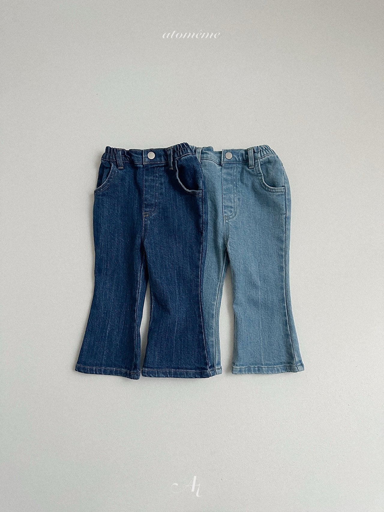 Berry bootcut denim pants
