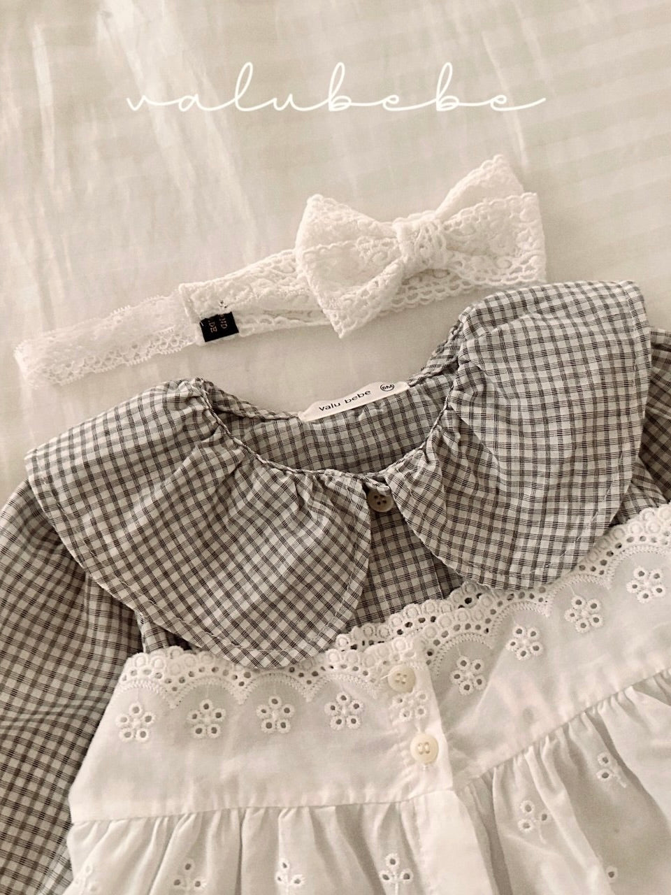 Lace ribbon headband