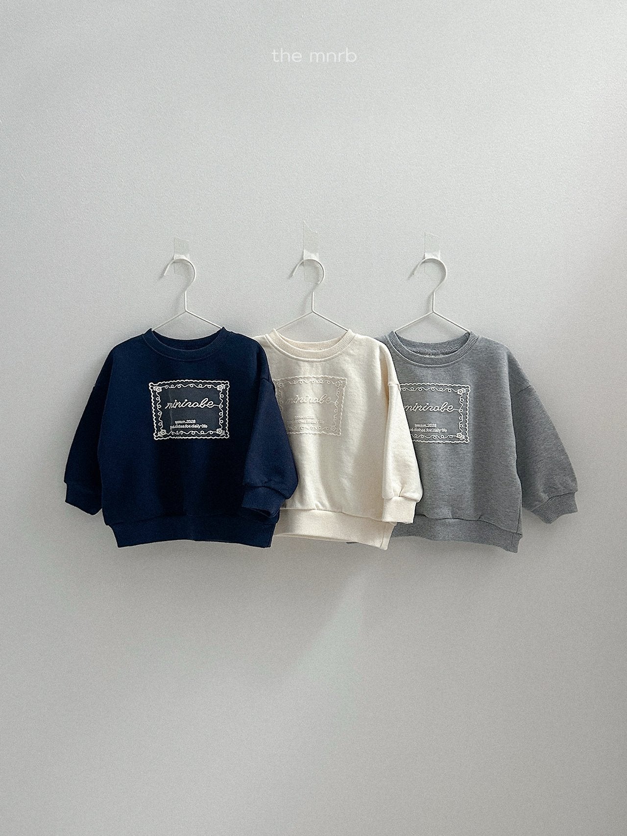 Lace sweatshirt