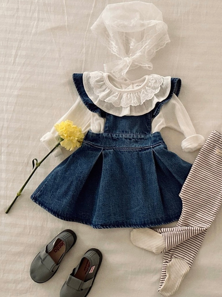 Ive lace frill T shirt