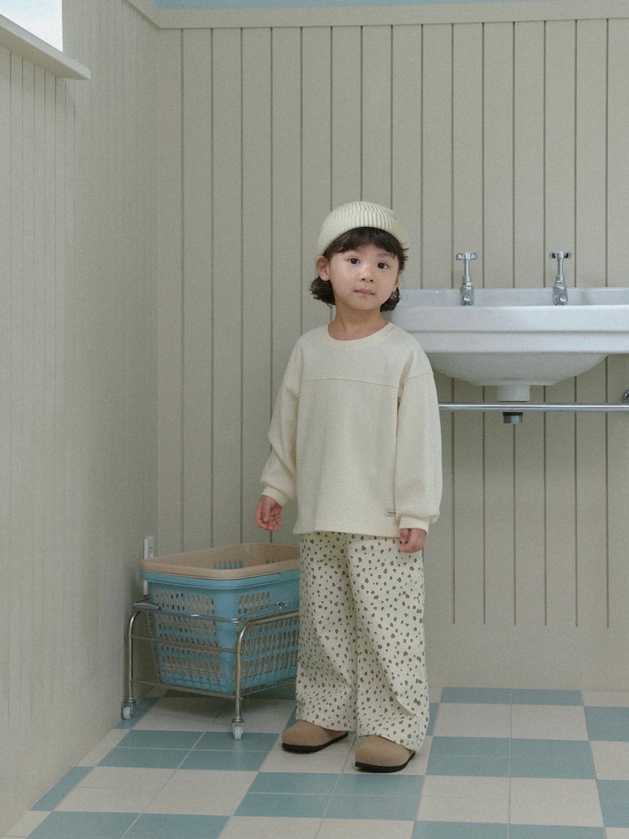 Contrast long sleeve T