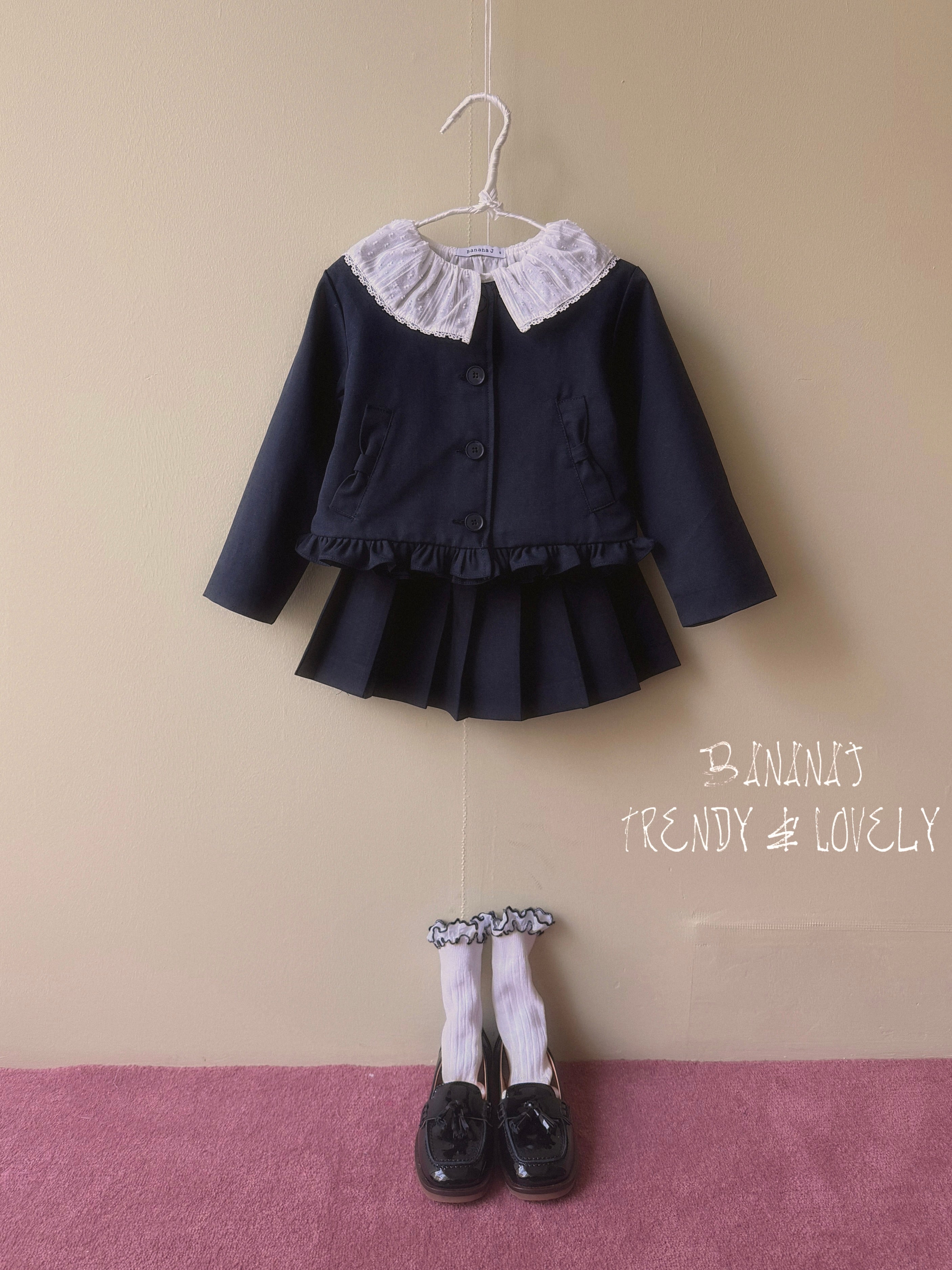 Moa pleated skirt