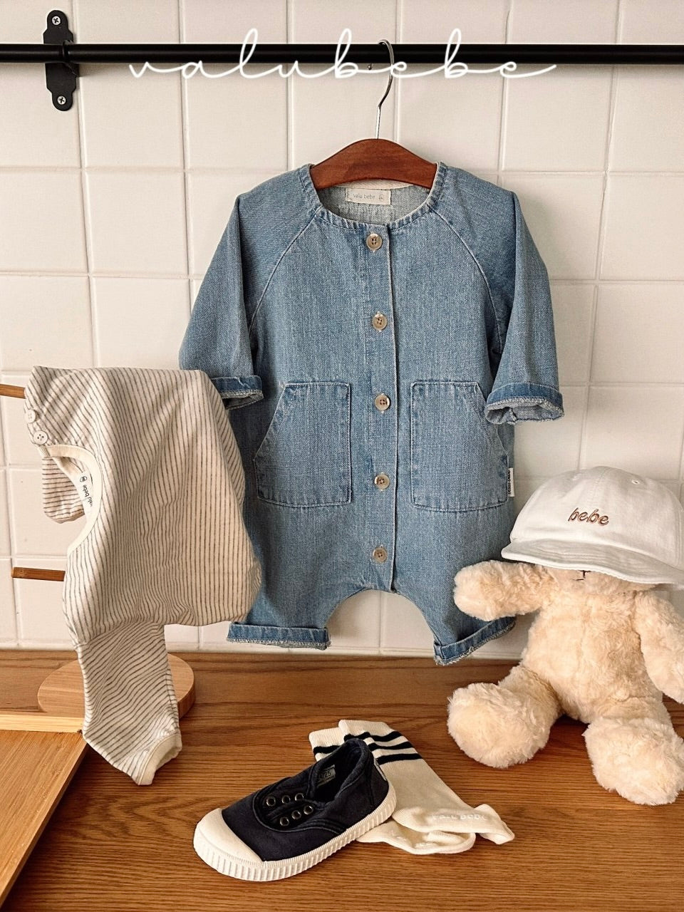 Stripe single button T (Spring 26)