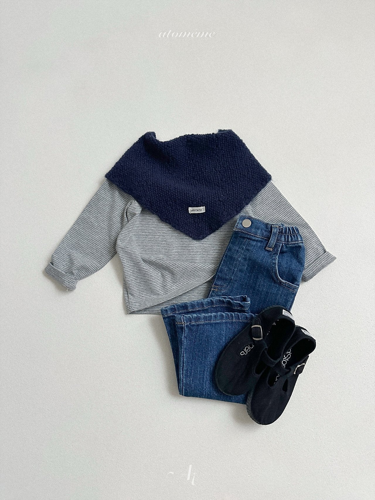 Mellow knit scarf