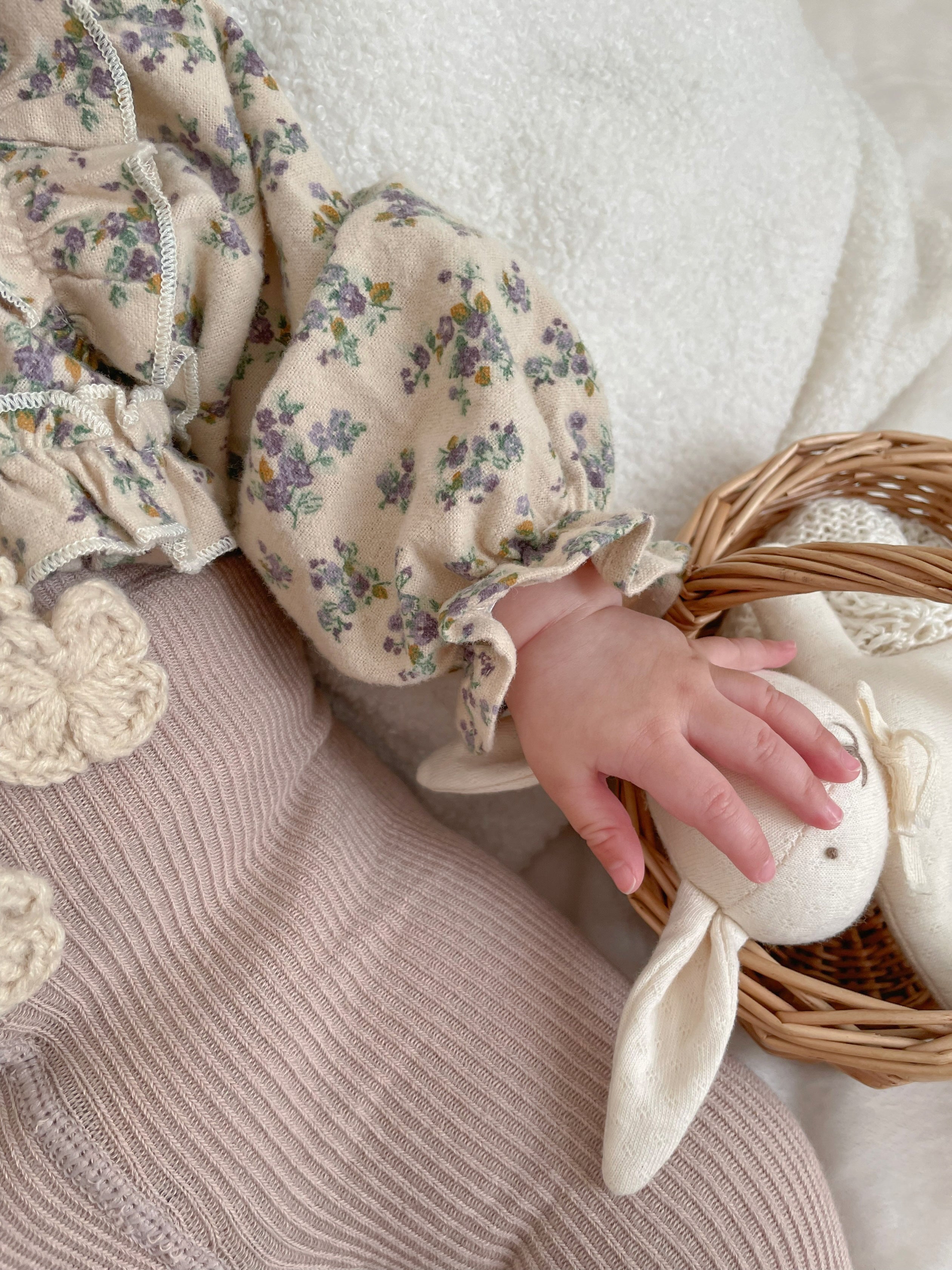 Charlotte floral rompers