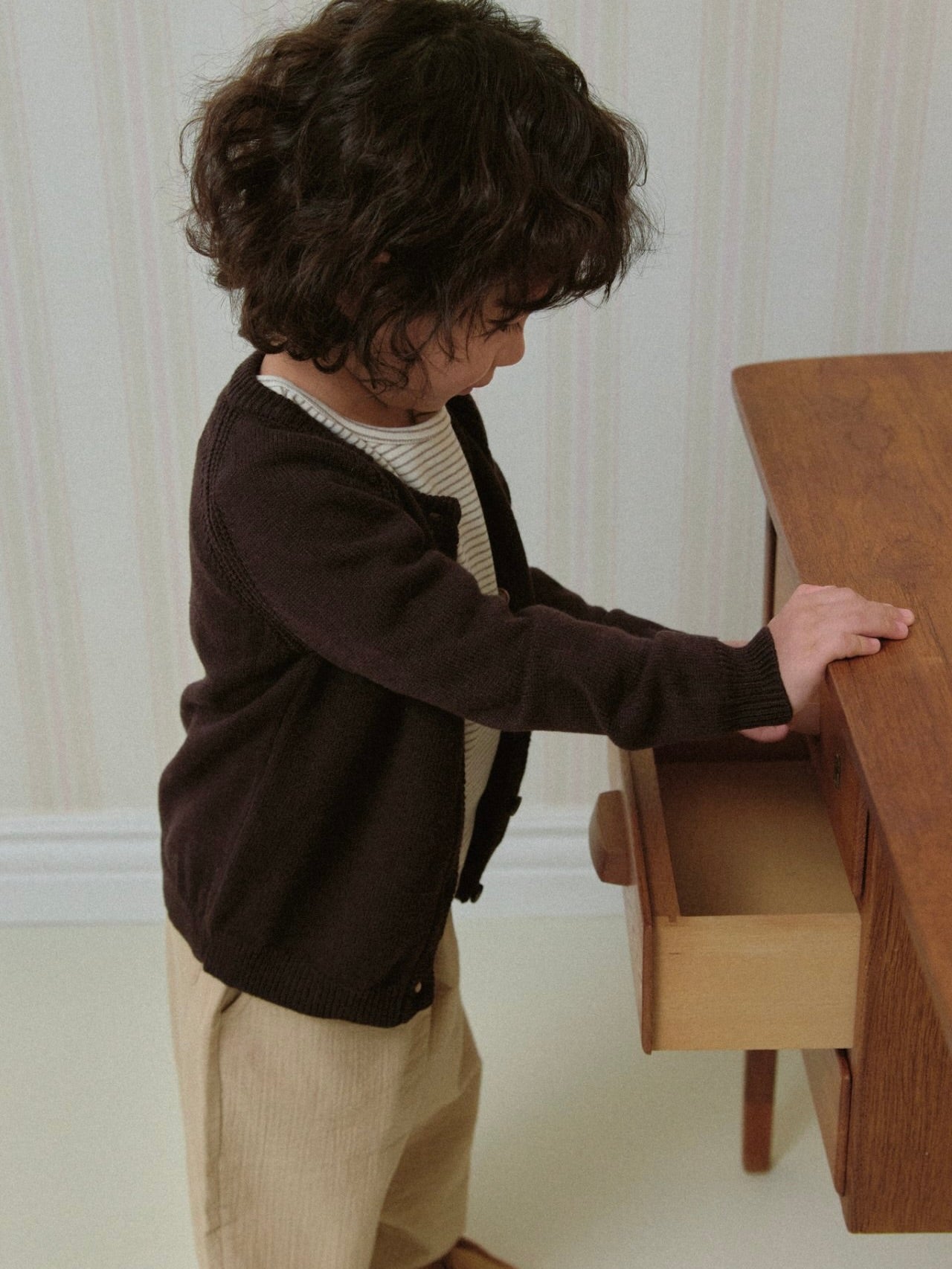 Spring knit cardigan