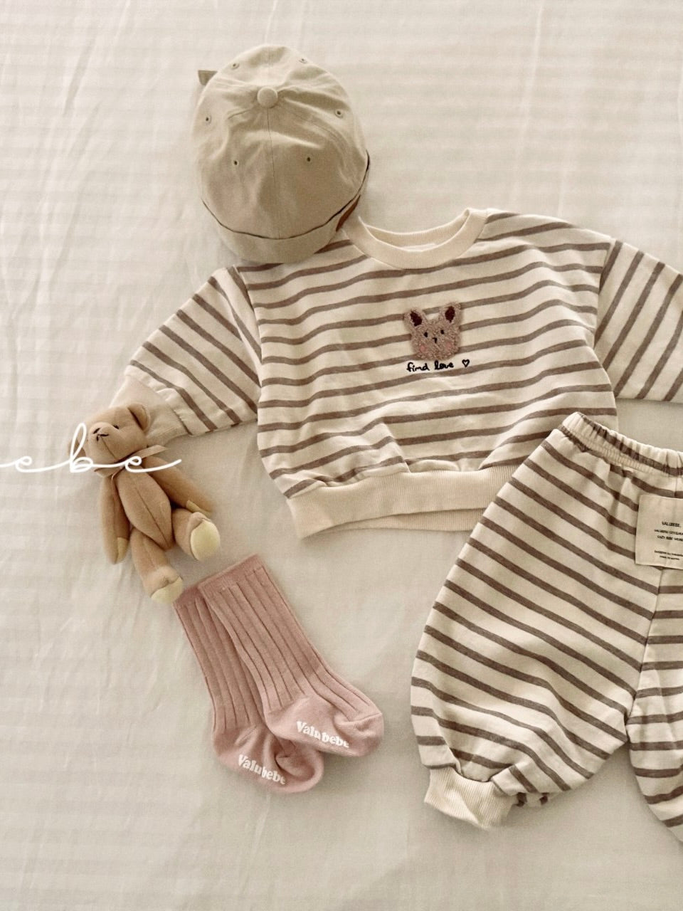 Daily ribbed socks set