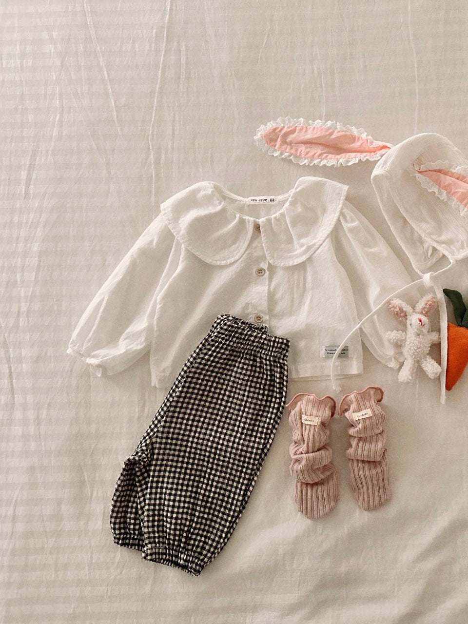 Annie big collar blouse