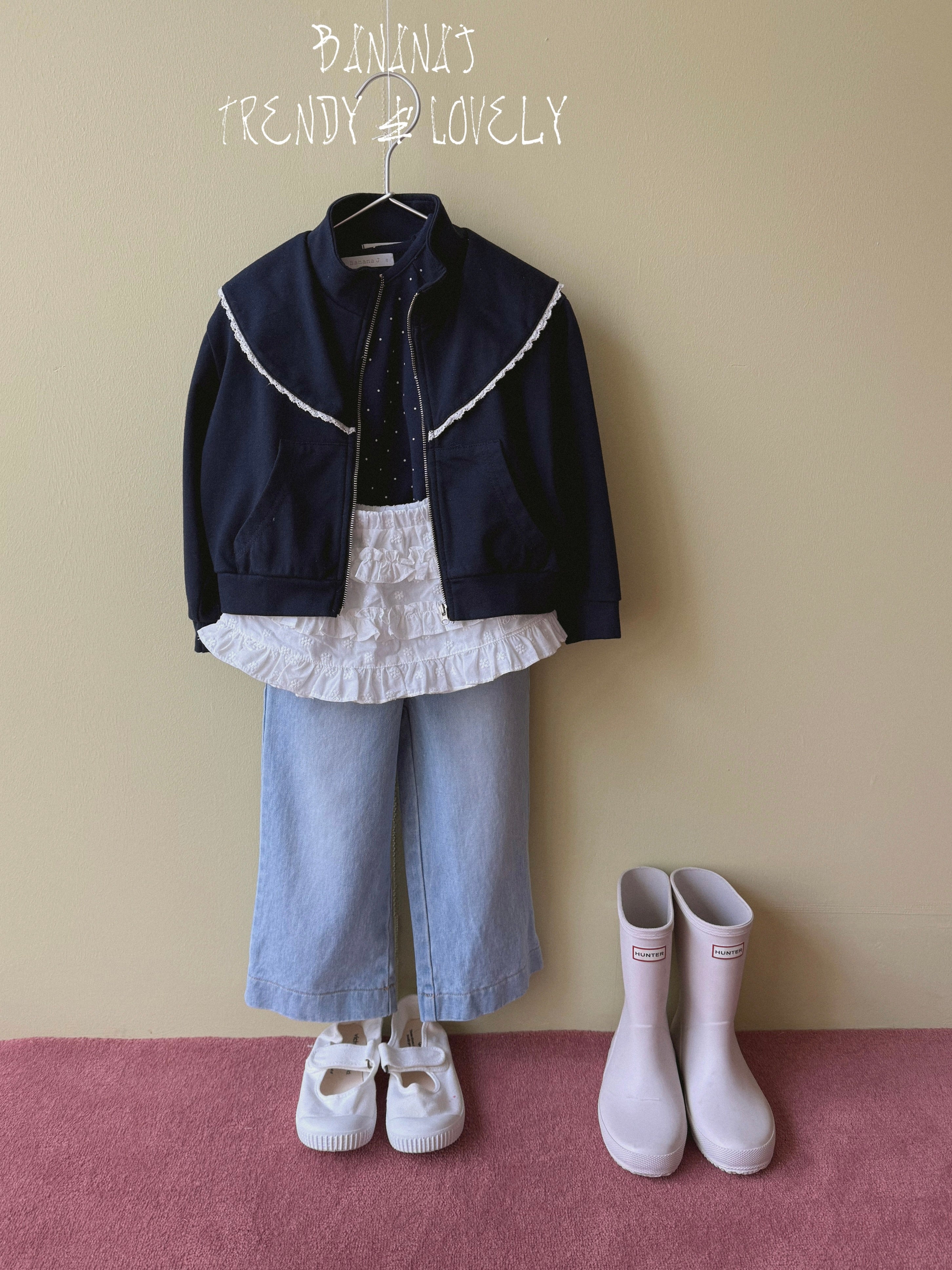 Berry sailor jacket