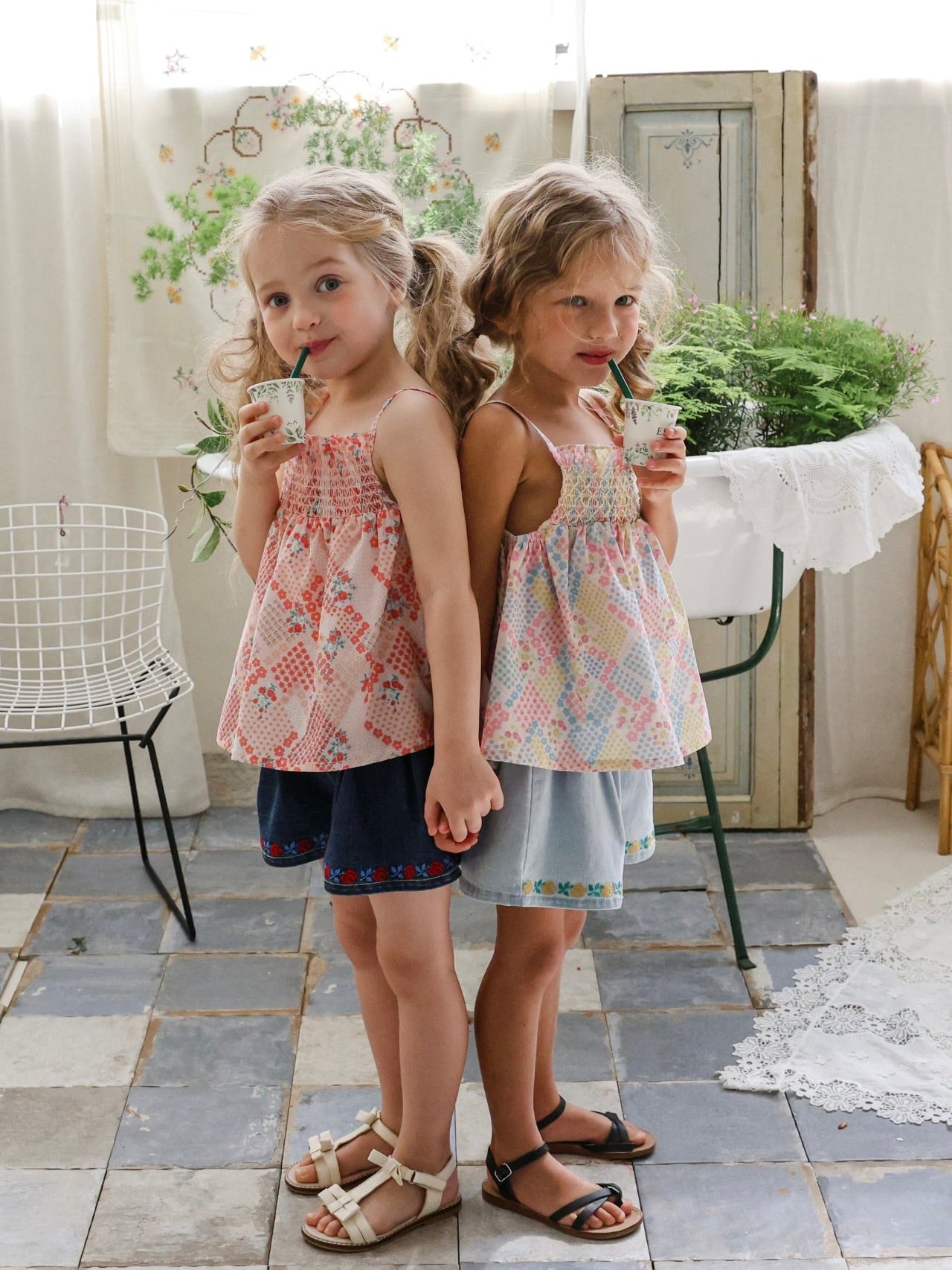 Berry sleeveless blouse