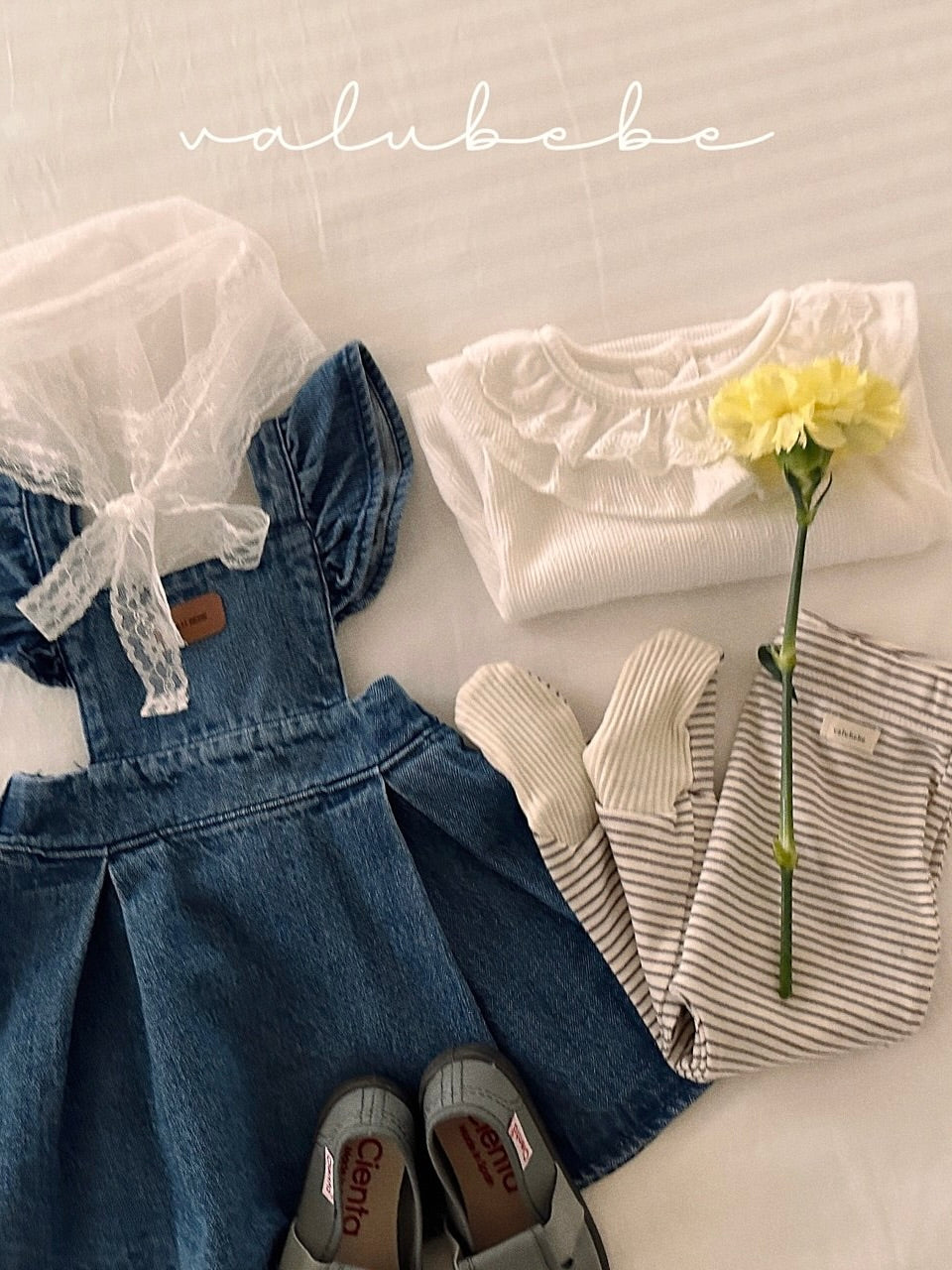 Ive lace frill T shirt