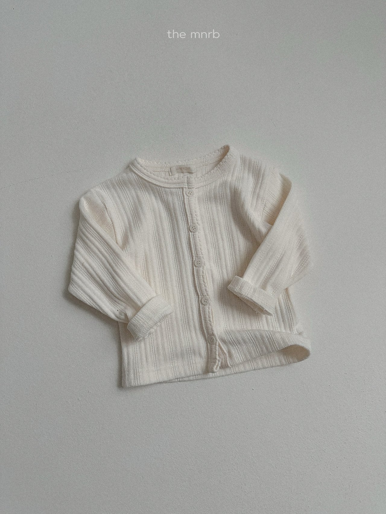 Eyelet cardigan