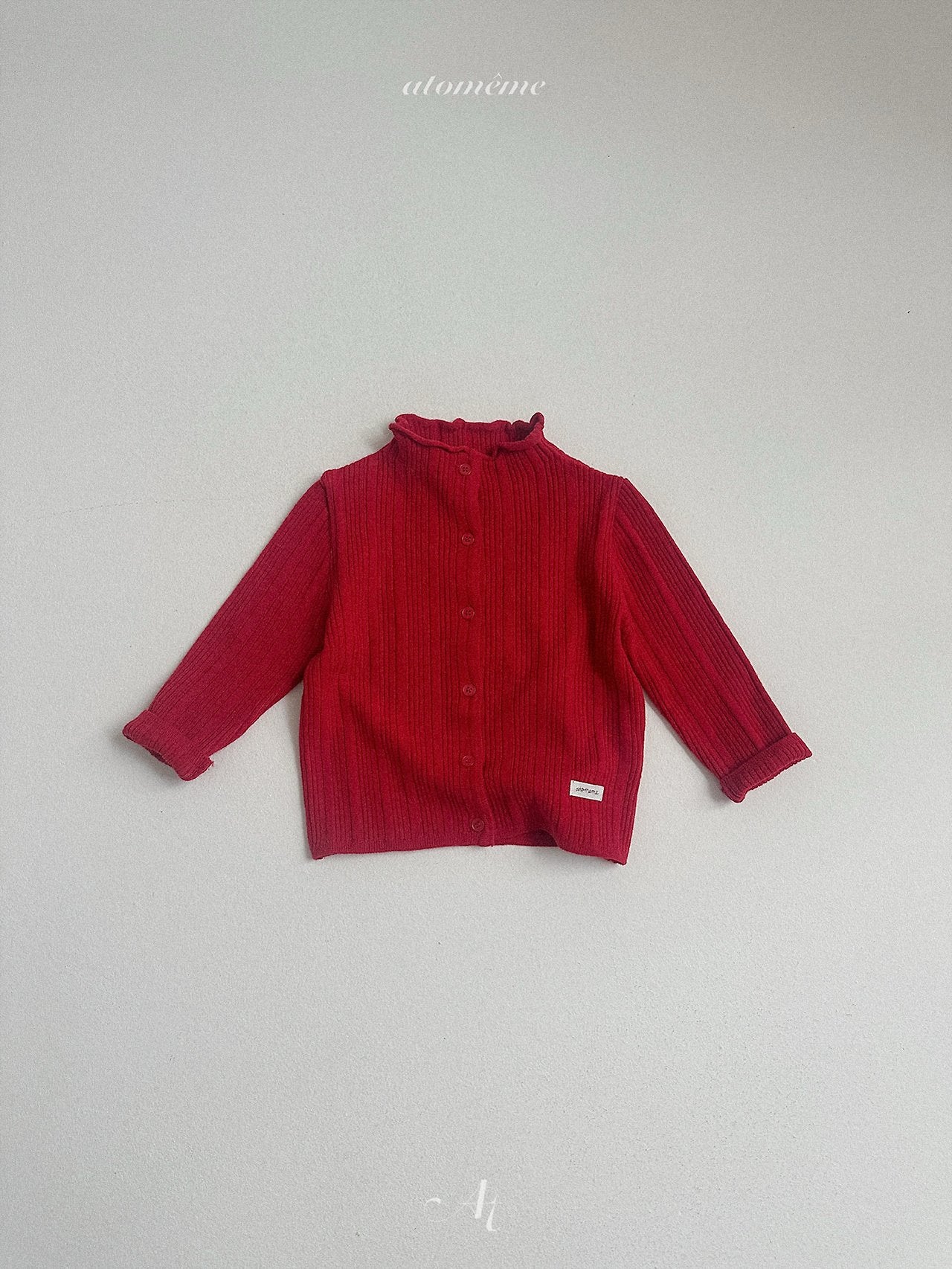 French knit cardigan