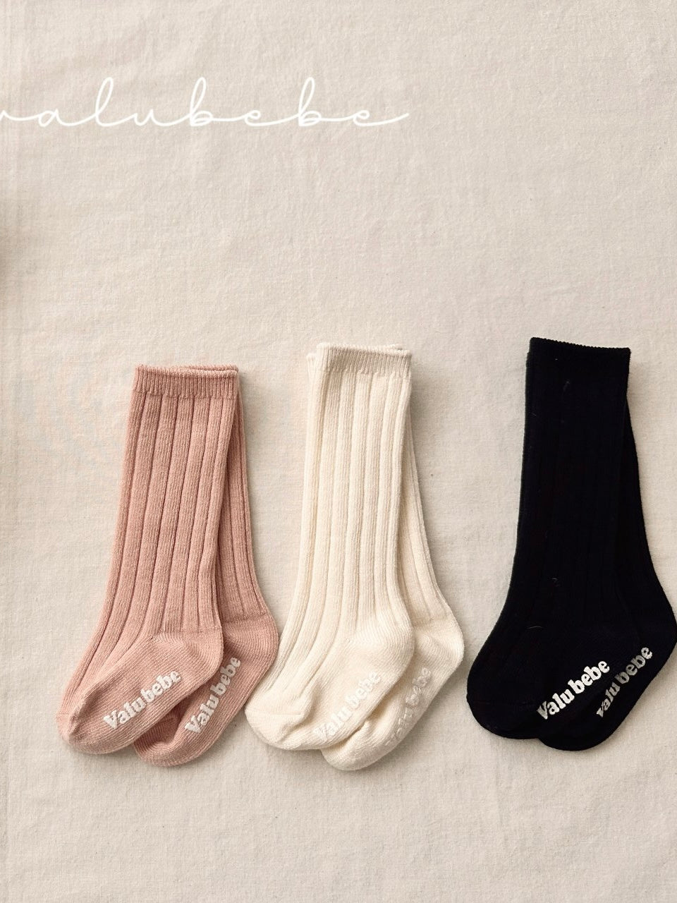 Daily ribbed socks set